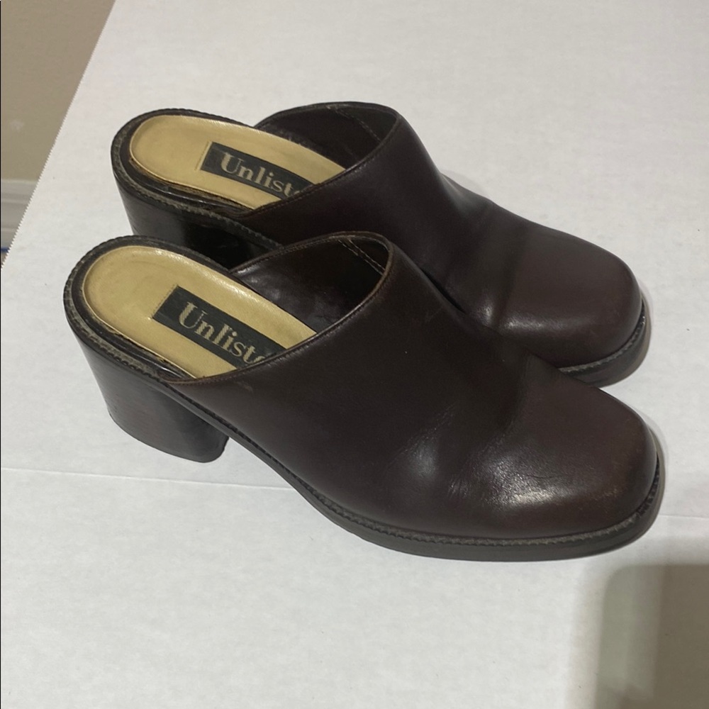 Unlisted Women's Brown Mules